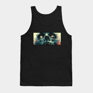 Death looking out close up on the eyes. Tank Top